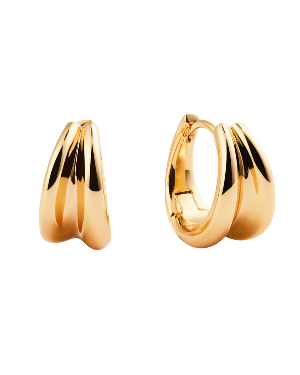 Sparv Look Again gold-plated earrings 14400101