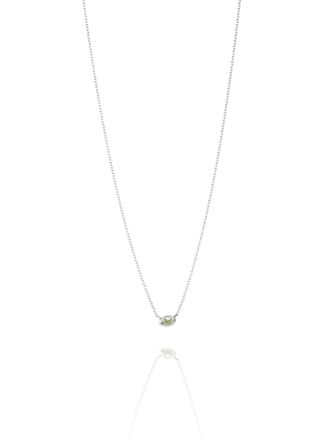 Efva Attling Love Bead necklace Silver green quartz 10-100-01569-4245