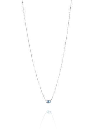 Efva Attling Love Bead necklace silver topaz 10-100-01567-4245