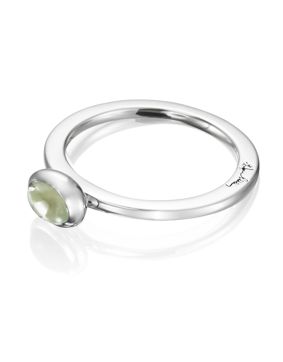 Efva Attling Love Bead ring Silver Green Quartz 13-100-01577-1700
