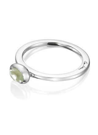 Efva Attling Love Bead ring Silver Green Quartz 13-100-01577-1700