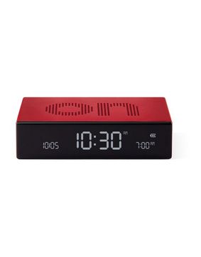 LEXON alarm clock Flip Premium Red