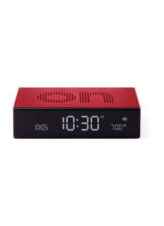 LEXON alarm clock Flip Premium Red