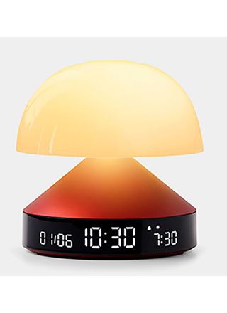 LEXON alarm clock lamp MINA SUNRISE Dark Red