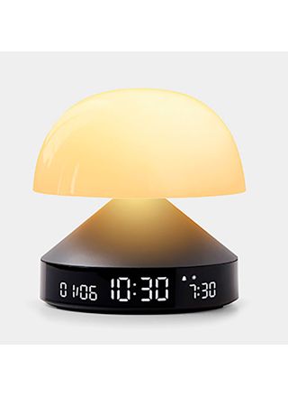 LEXON alarm clock lamp MINA SUNRISE Gunmetal