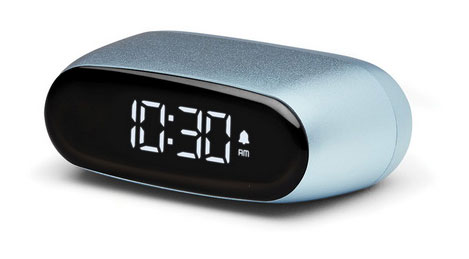 LEXON alarm clock MINUT Light Blue