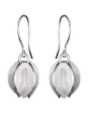 Kalevala Snow Flower earrings silver 2682142K