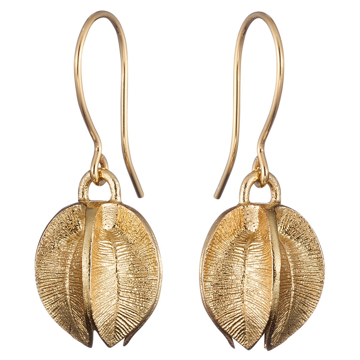 Kalevala Snow Flower earrings bronze 3682142K