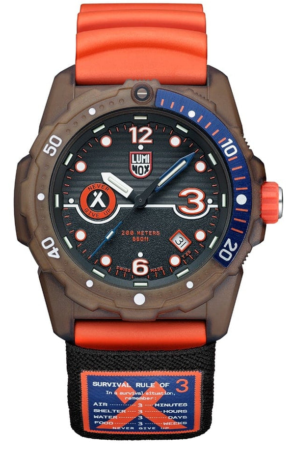 Luminox Bear Grylls Survival ECO 42 mm, Rule of 3 3729.ECO 
