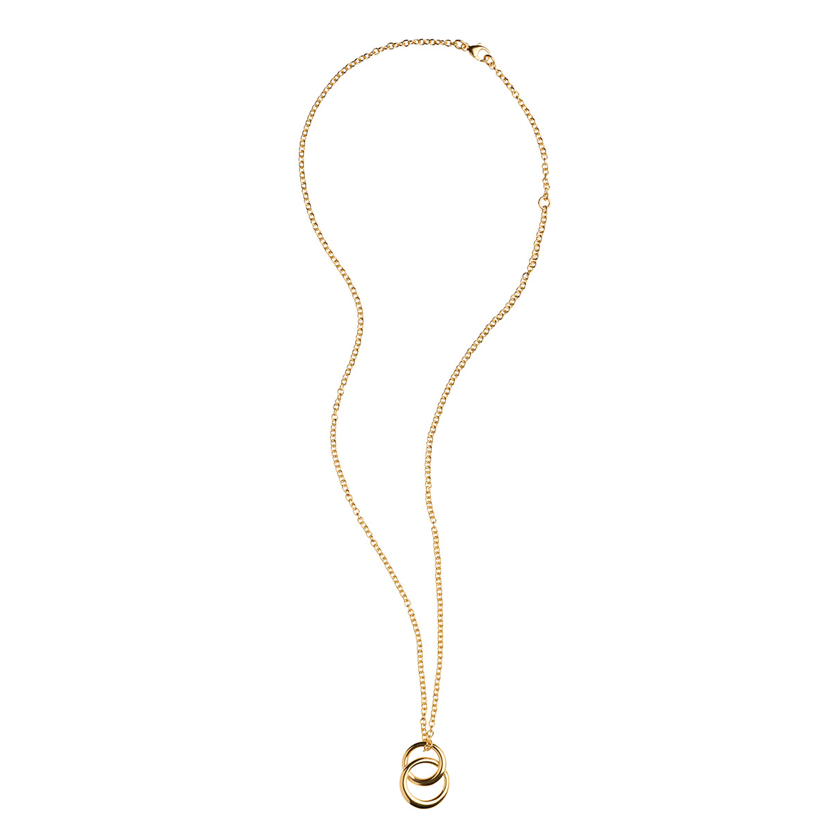 Lumoava Studio gold-plated pendant ON REPEAT LS66250200000