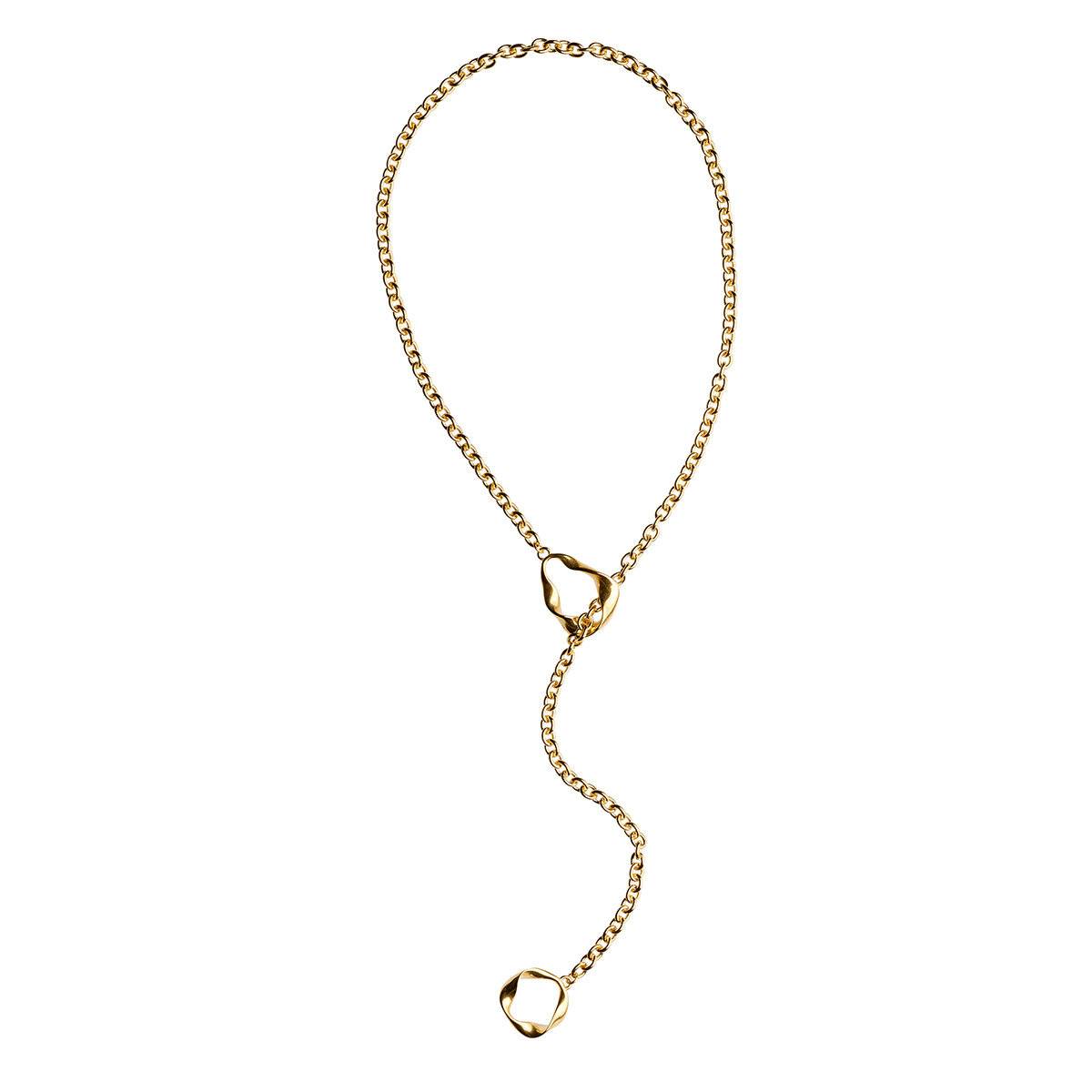 Lumoava Studio Mood gold-plated necklace DOUBLE DARE LS67250100000