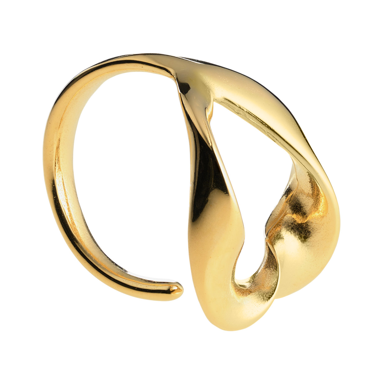 Lumoava Studio Mood gold-plated ring FEELING EXTRA LS6225010000