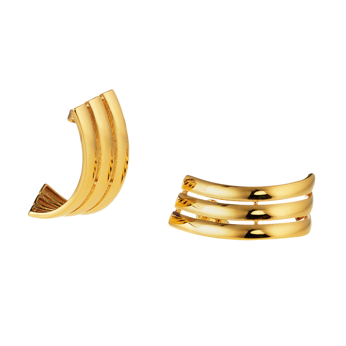 Lumoava Aaria Gold-Plated Earrings L64260900000