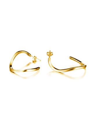 Lumoava Aaria gold-plated silver earrings L64240900000