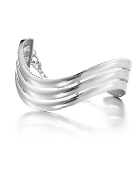 Lumoava Aaria silver cuff bracelet L53240900