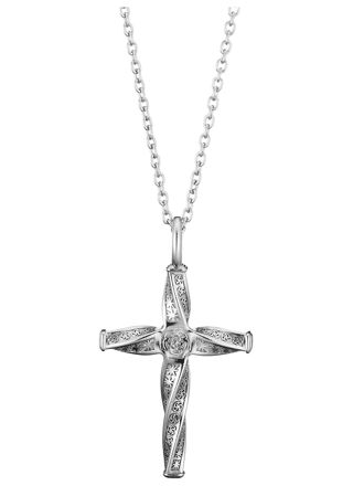 Lumoava Precious Necklace Cross L50207310000