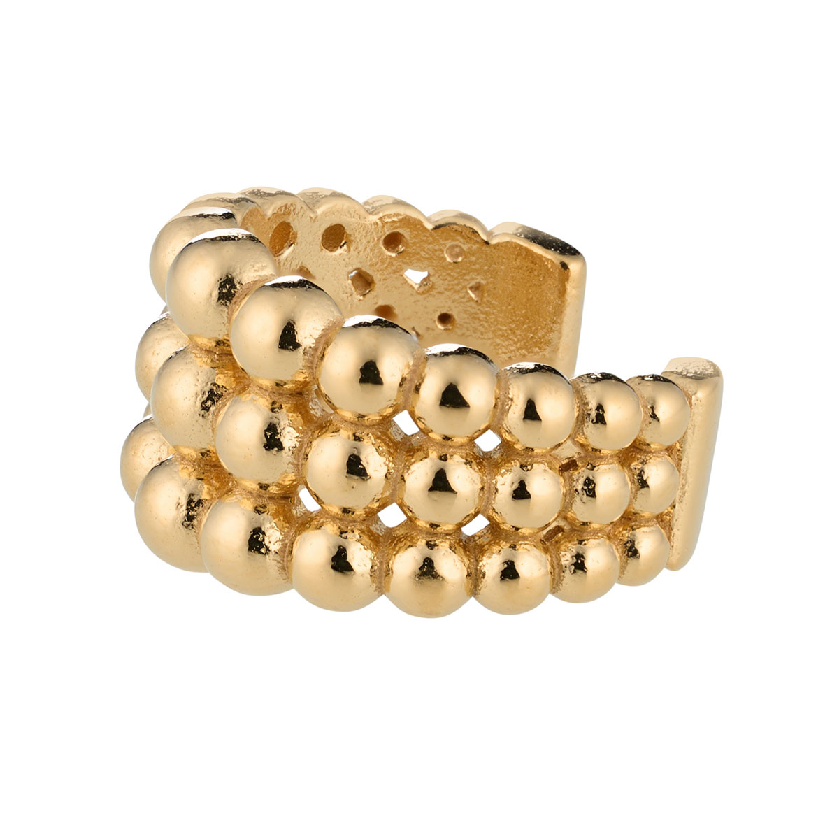 Lumoava Aika gold-plated ear cuff earrings L65254200000