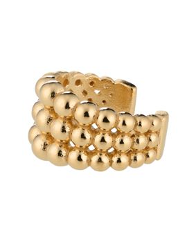 Lumoava Aika gold-plated ear cuff earrings L65254200000