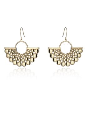 Lumoava time earrings gold-plated L65244200000