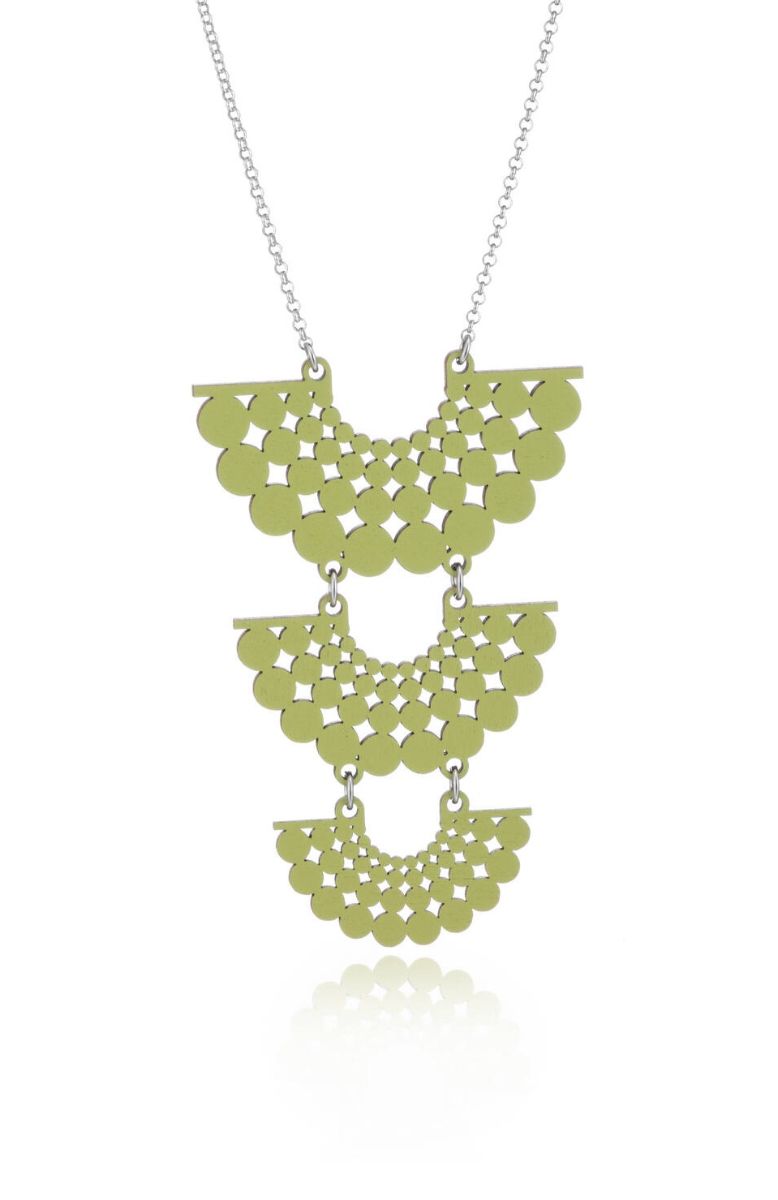 Lumoava Aika tree necklace lime  LV6244200040