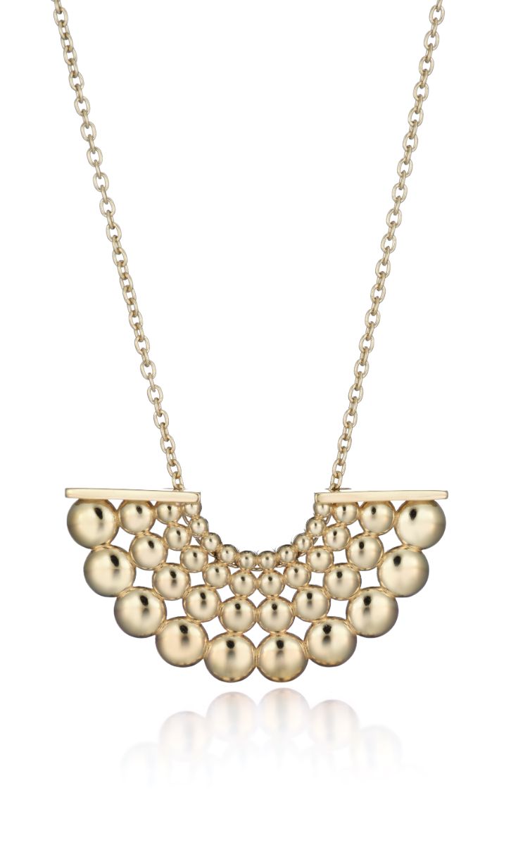 Lumoava time necklace gold-plated L66244200000