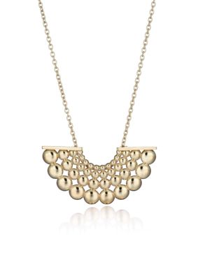 Lumoava time necklace gold-plated L66244200000