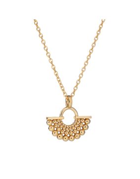 Lumoava Time gold-plated silver necklace L66254220000