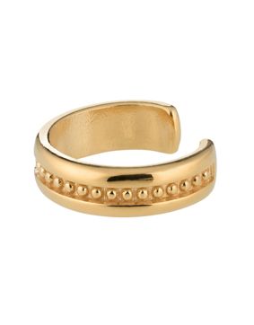 Lumoava Aina gold-plated ear cuff earrings L65259700000