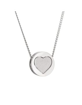Lumoava Aina silver heart necklace L56269700000