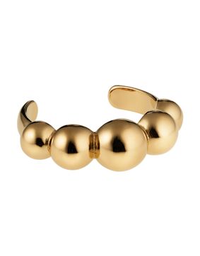 Lumoava Bonbon yellow gold-plated silver ring L62262400000