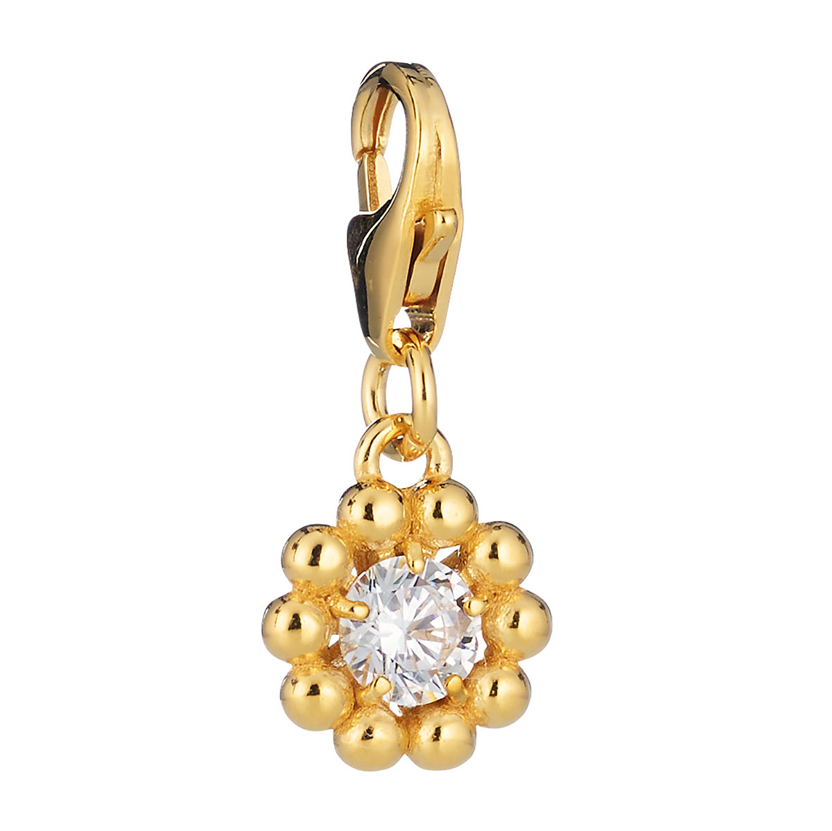 Lumoava Daisy gold-plated charm L61258113000