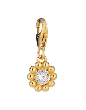 Lumoava Daisy gold-plated charm L61258113000