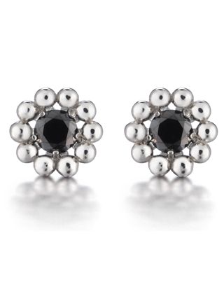 Lumoava Daisy earrings black L54238160000