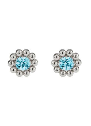 Lumoava Daisy blue earrings L54228140000