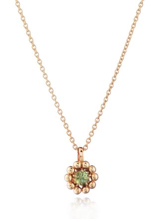 Lumoava Daisy sapphire gold necklace L76248133000