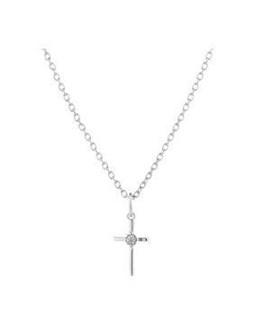 Lumoava Daisy cross necklace L50268130400