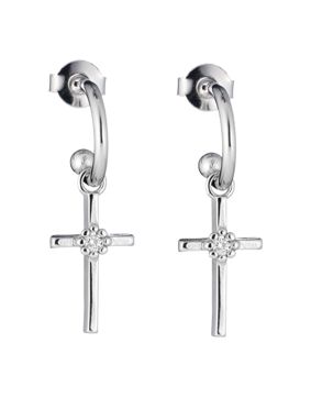 Lumoava Daisy cross earrings L54268130000