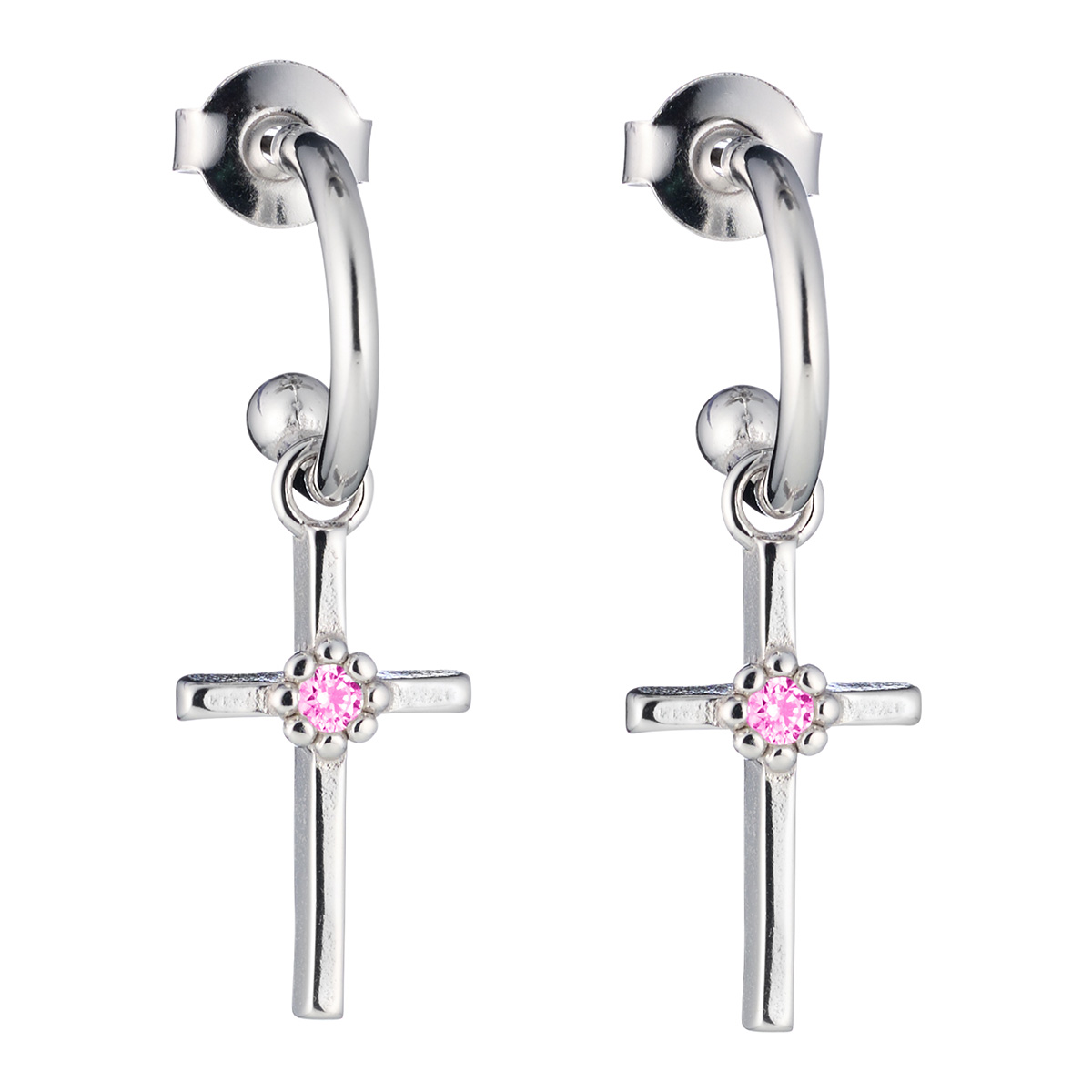 Lumoava Daisy cross earrings L54268150000