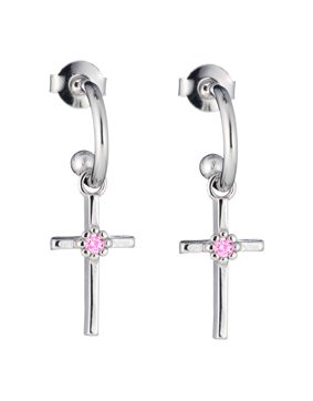 Lumoava Daisy cross earrings L54268150000