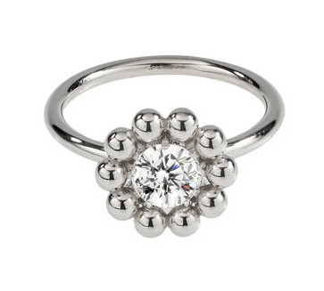 Lumoava Daisy clear ring L52228130000