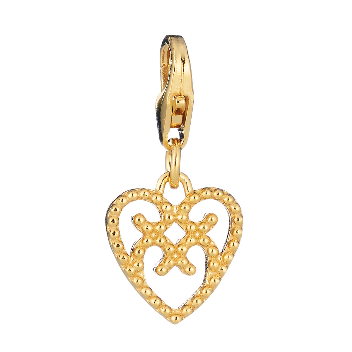 Lumoava Helmi gold-plated heart charm L61254100000