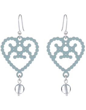 Lumoava pearl earrings aqua LV5254100030