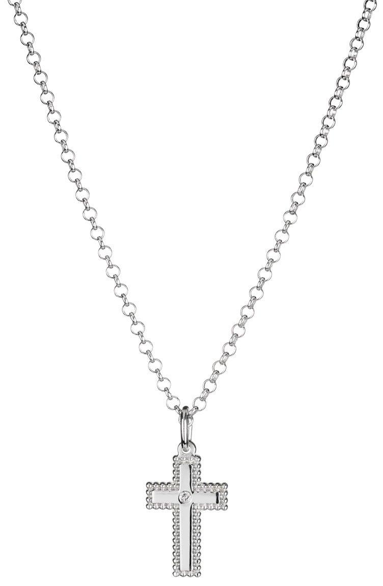 Lumoava Helmi cross necklace L50214130