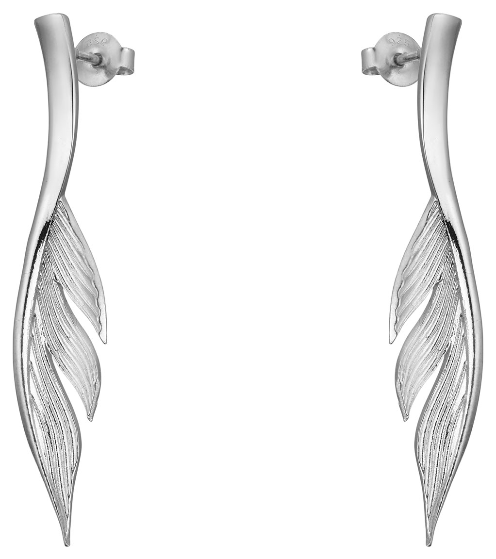 Lumoava Feather Earrings L54208000000