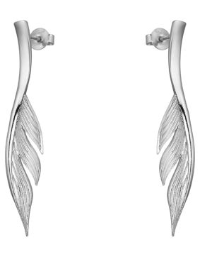 Lumoava Feather Earrings L54208000000