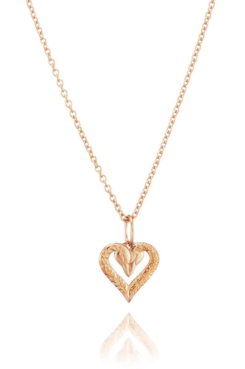 Lumoava swans gold pendant L76230800000