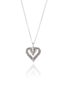 Lumoava swans silver pendant L56230800000