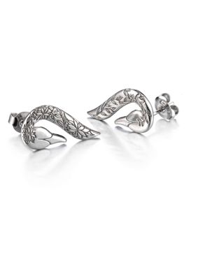 Lumoava swans silver earrings L54230800000