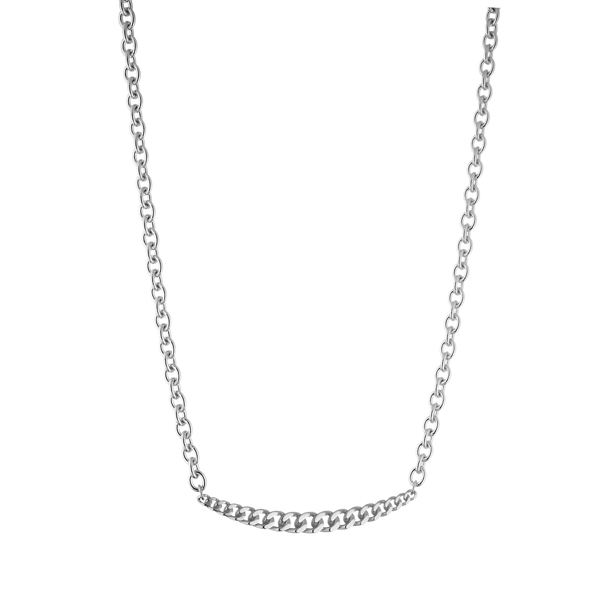 Lumoava Leon Necklace, Rhodium-Plated Bronze LP57265100000