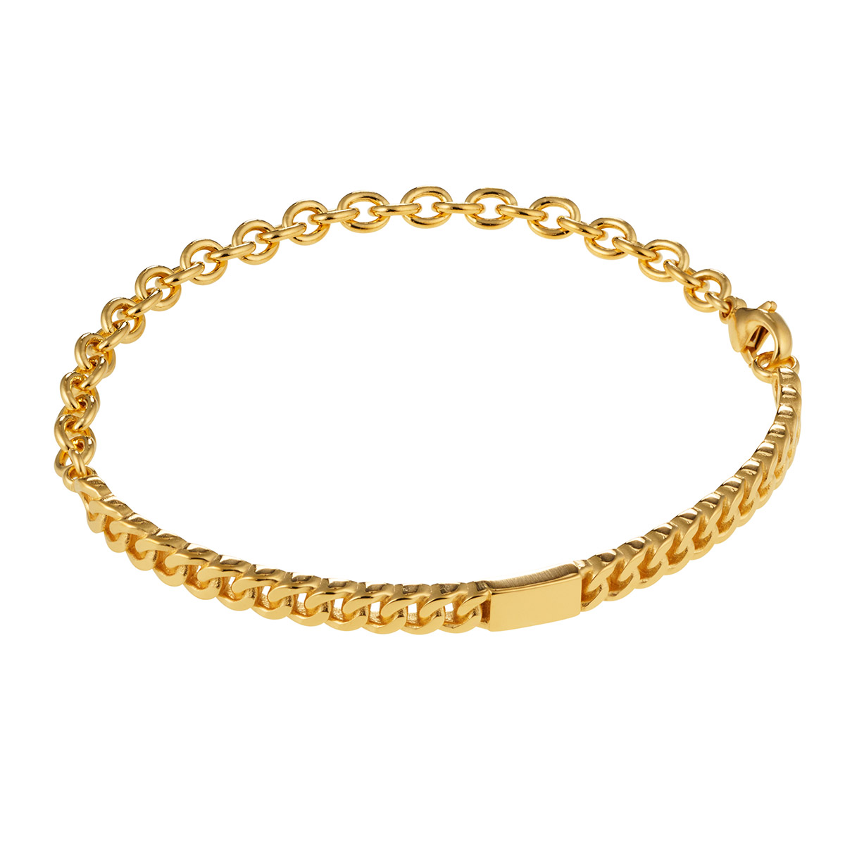Lumoava Leon Bracelet Yellow Gold-Plated Bronze LP63265100000 21 cm LP63265100210